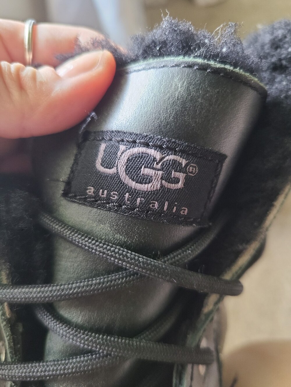 Ugg Adirondack II Constellation Stars Lace Up Snow Duck Boot - Picture 5 of 5